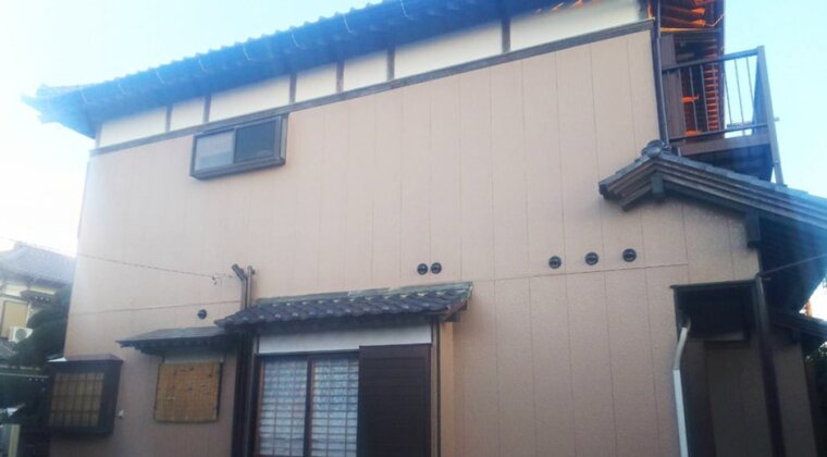 施工事例：茨城県神栖市 T様邸 外壁塗装工事：神栖市の塗装・建設工事なら山昭工業