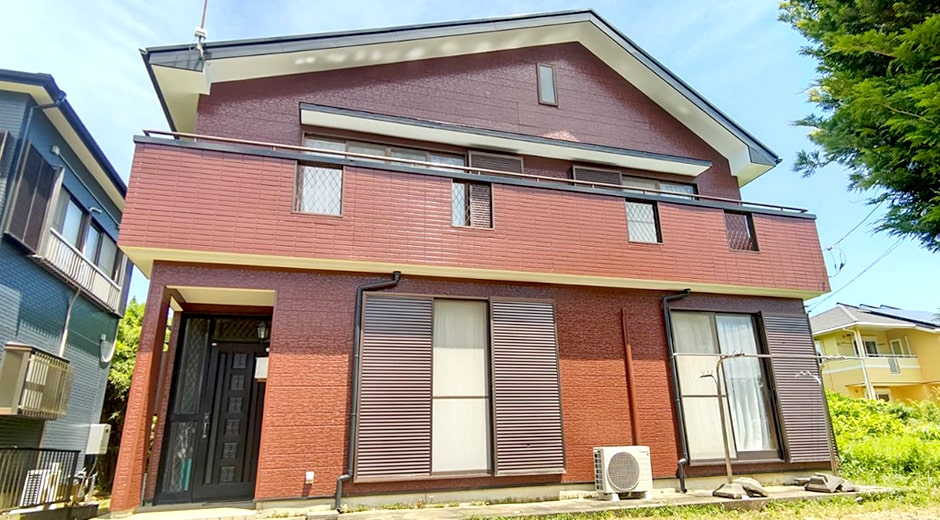 施工事例：千葉県銚子市 T様邸 塗装工事：神栖市の塗装・建設工事なら山昭工業