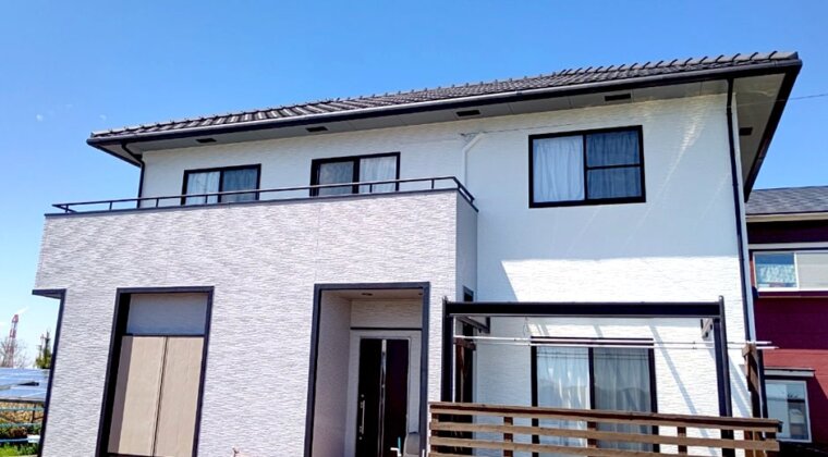 施工事例：茨城県神栖市 N様邸 塗装・防水工事：神栖市の塗装・建設工事なら山昭工業