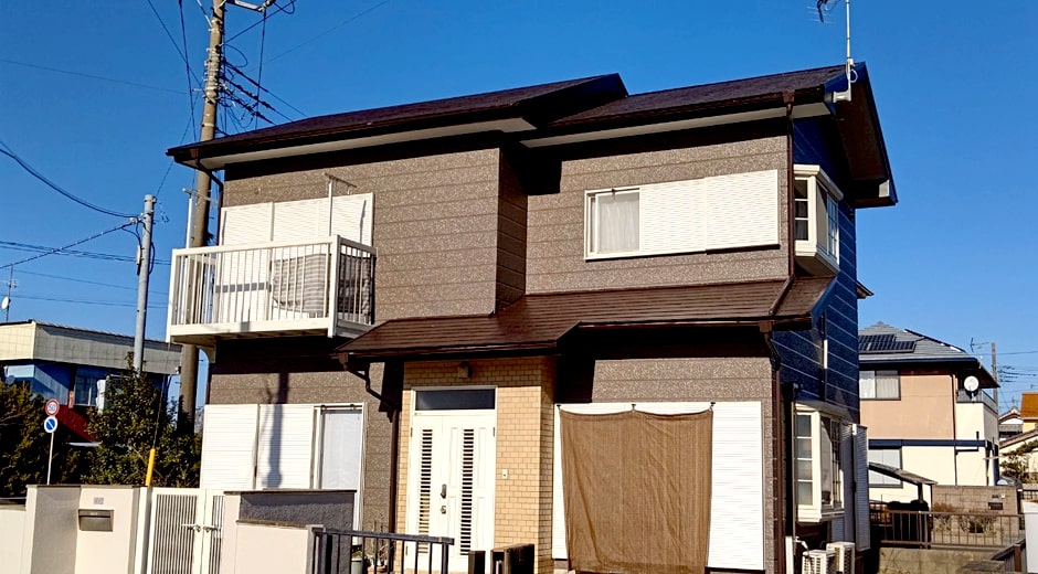 施工事例：茨城県神栖市 O様邸 塗装・防水工事：神栖市の塗装・建設工事なら山昭工業