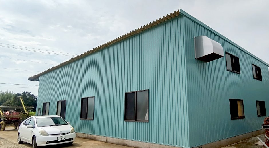 施工事例：千葉県旭市 某企業様 塗装・防水工事：神栖市の塗装・建設工事なら山昭工業