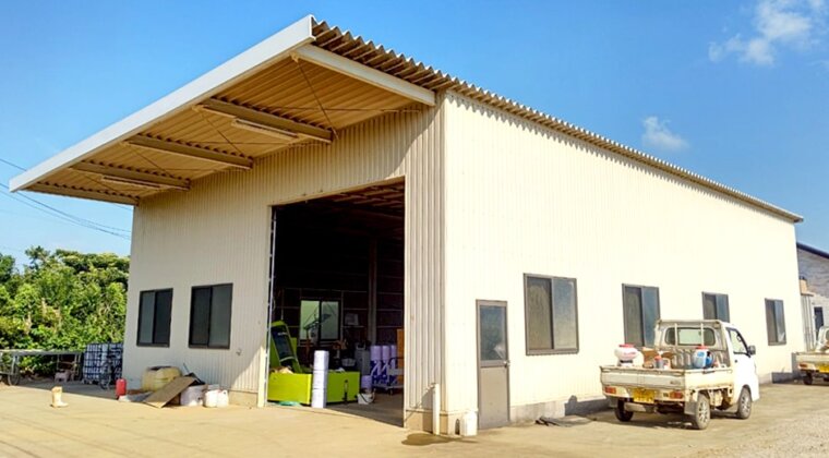 施工事例：千葉県旭市 某企業様 塗装・防水工事：神栖市の塗装・建設工事なら山昭工業